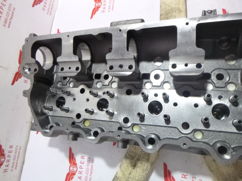 Головка блока (без клапанов) CAT C15 1604346, 1769918, 2454324, 3980228, 4483297, 4939593, 0R7595, 20R2646, 398-0228, 448-3297, 493-9395, 160-4346, 176-9918, 0R-7595, 20R-2646