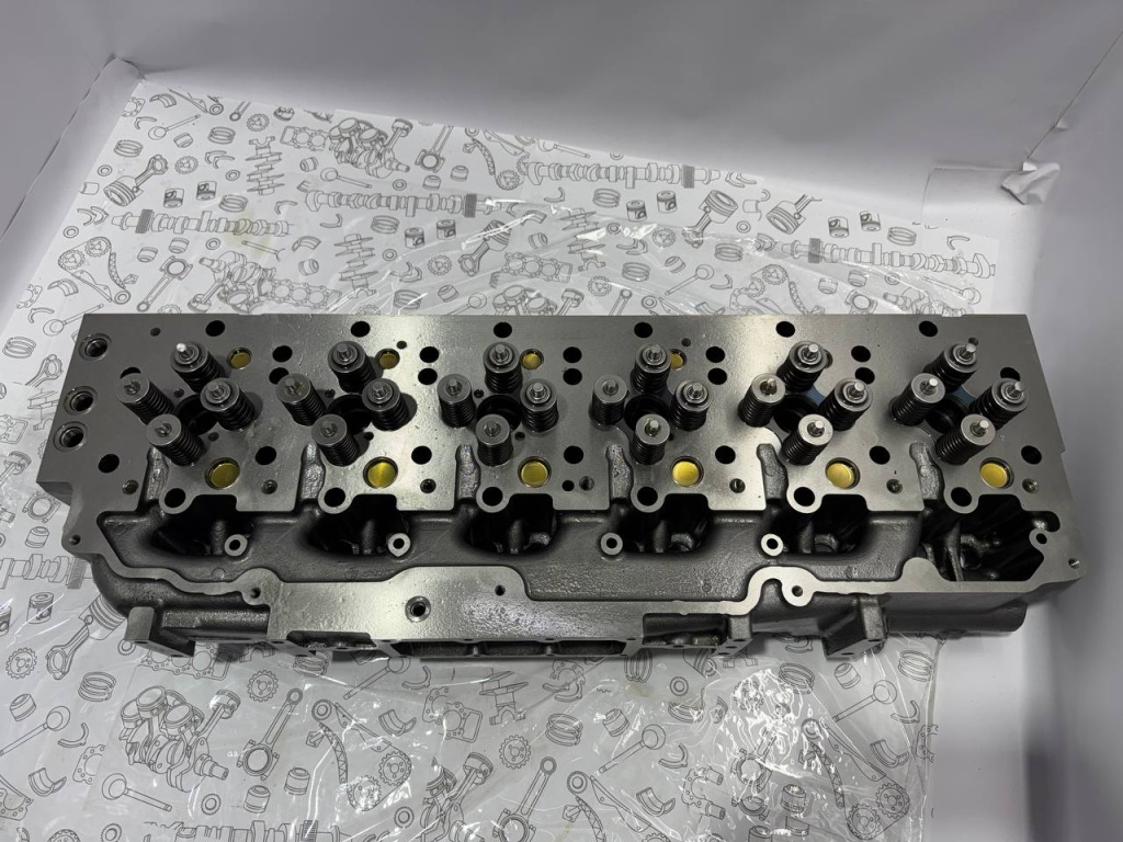 Головка блока (без клапанов) CAT C9 2141979, 214-1979, 2134777, 213-4777,  2134360, 213-4360, 2733033, 273-3033, 2733035, 273-3035, 3124207 312-4207  Henan Ola Marine Diesel Engine Co., Ltd