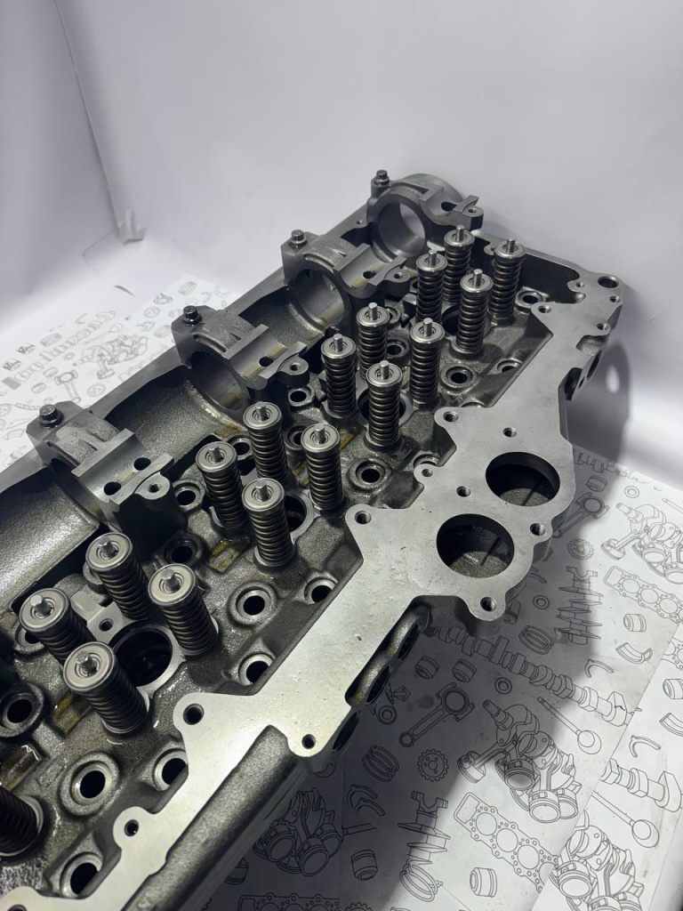 Головка блока (с клапанами) Detroit Diesel 12.7 DDEC IV (без егр) R23525566  J23525566 23525566  Henan Ola Marine Diesel Engine Co., Ltd