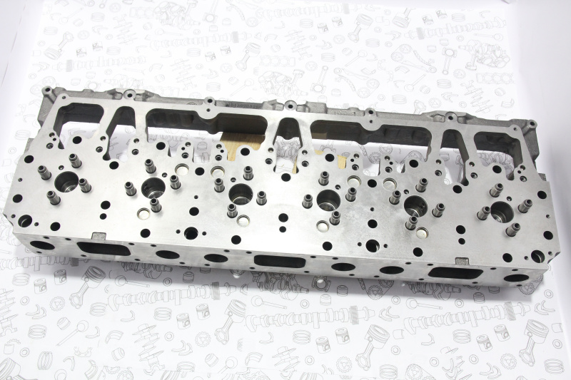Головка блока (без клапанов) Caterpillar C10 C12 1799461, 1300867, 1323251, 1323252, 1382004, 1442968, 1482143, 1482148, 0R7439, 0R9748, 130-0867, 132-3251, 132-3252, 138-2004, 144-2968, 148-2143, 148-2148, 0R-7439, 0R-9748