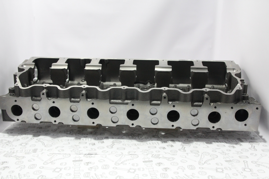 Головка блока цилиндров cat C15, C18 без клапанов 2237263, 2445849, 244-5849, 2436741, 243-6741, 2430943, 243-0943, 5839600, 583-9600, 3123565, 312-3565 223-7263  Henan Ola Marine Diesel Engine