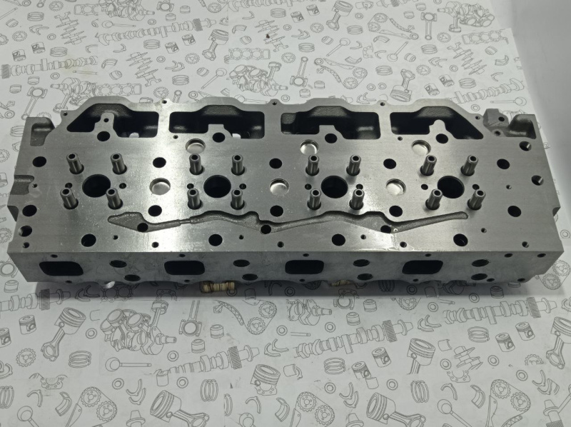 Головка блока (без клапанов) CAT 3408 143-0040, 1430040, 1430041, 7W2225, 1053788, 105-3788, 7W2224, 4W7005, 1W9800, 7N0858, 1W9802, 1W9799, 7W-2225, 7W-2224, 4W-7005, 1W-9800, 7N-0858, 1W-9802, 1W-9799