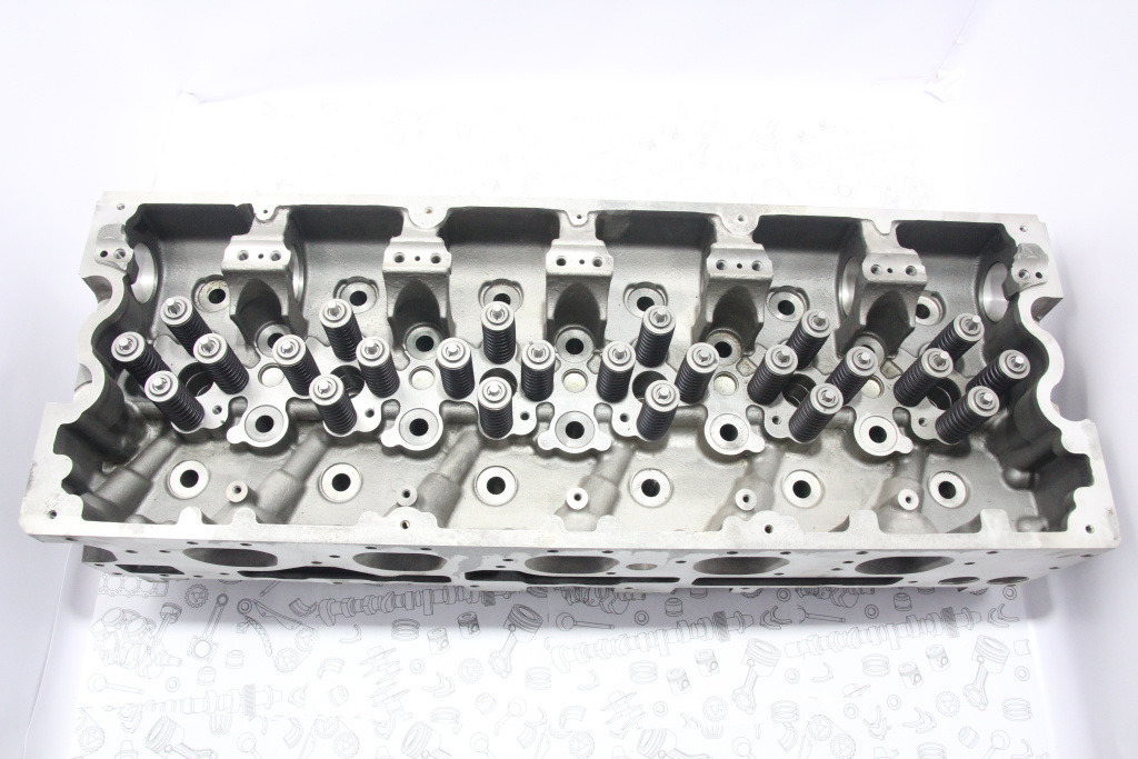 Головка блока (Усиленная) Cummins QSX 1 вал J5394198  3688761  3688759  3688755  3686881  3687607  4298238  5394198RX  4386009 5394198  Jereh Power Tech