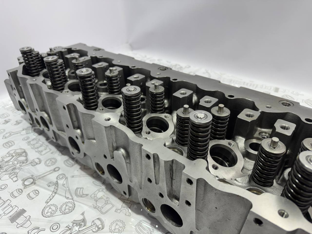 Головка блока (c клапанами) CAT C7 4872807, 3009550, 487-2807, 219-4857, 2194857 300-9550  Henan Ola Marine Diesel Engine Co., Ltd