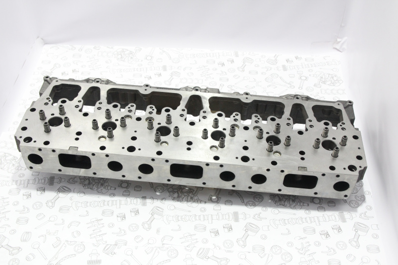 Головка блока цилиндров cat C10, C12 с клапанами 1482144, 1300911,130-0911, 1165369, 116-5369, 1337052, 133-7052, 2166951, 216-6951