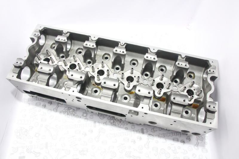 Головка блока (без клапанов) Cummins ISX QSX 2 вала J4962732  3683968  3683002  3682863  4331387  5413782  4962732  4101421