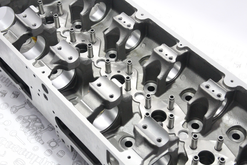 Головка блока (без клапанов) Cummins ISX QSX 2 вала J4962732  3683968  3683002  3682863  4331387  5413782  4962732  4101421